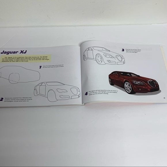 Kidsbooks | 2013 How to Draw! COOL WHEELS Paperback Drawing Book - Picture 7 of 12